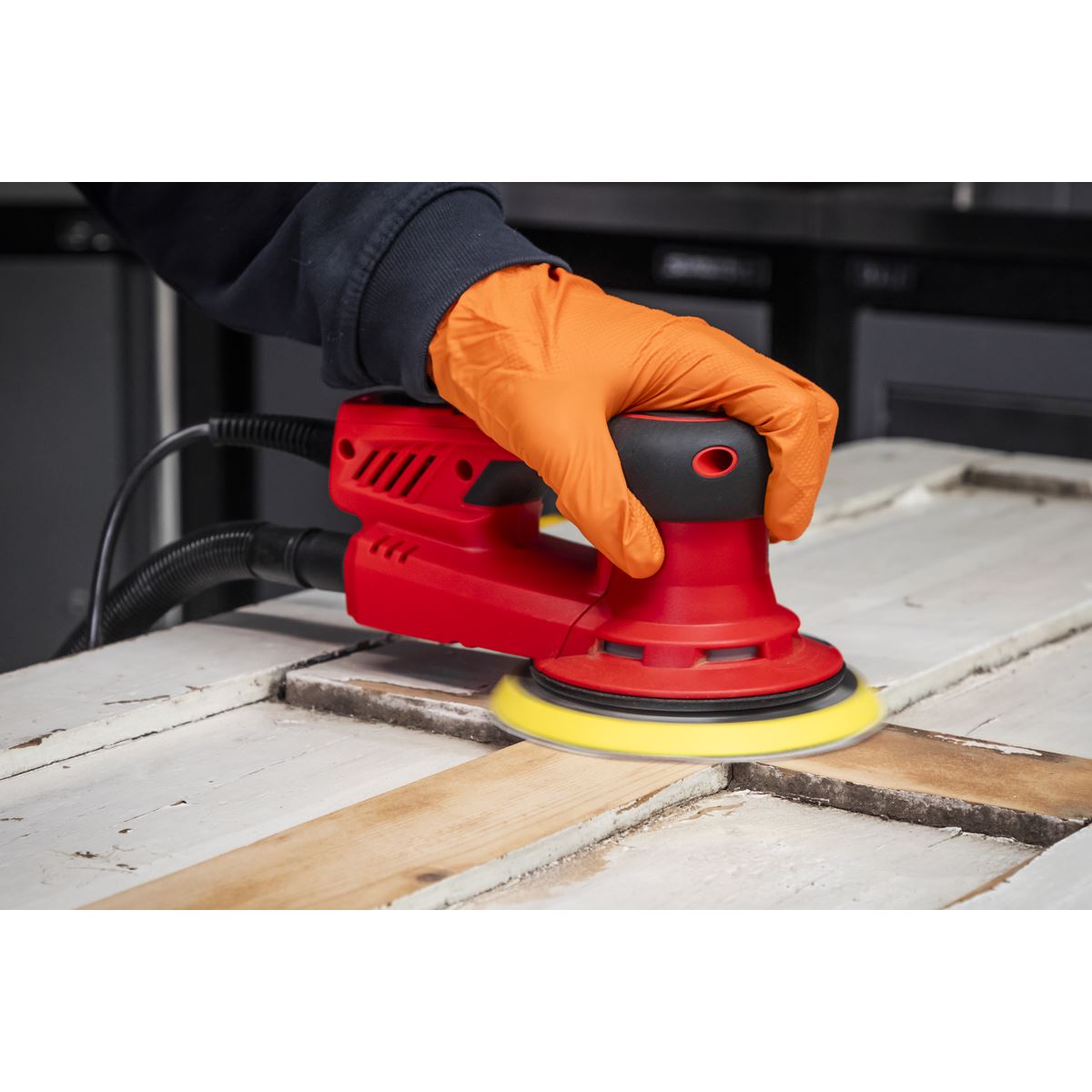 Sealey Electric Palm Sander �150mm Variable Speed 350W DAS150PS
