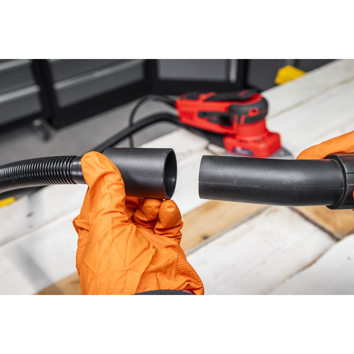 Sealey Orbital Sander Variable Speed Brushless 100 x 150mm 350W DAS152PS