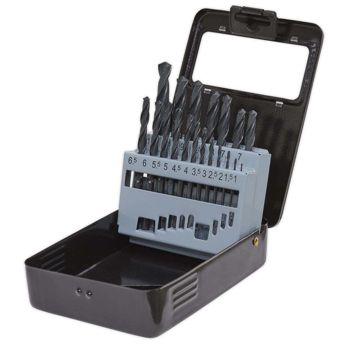 Sealey HSS Roll Forged Drill Bit Set 19pc �1-10mm DBS19RF