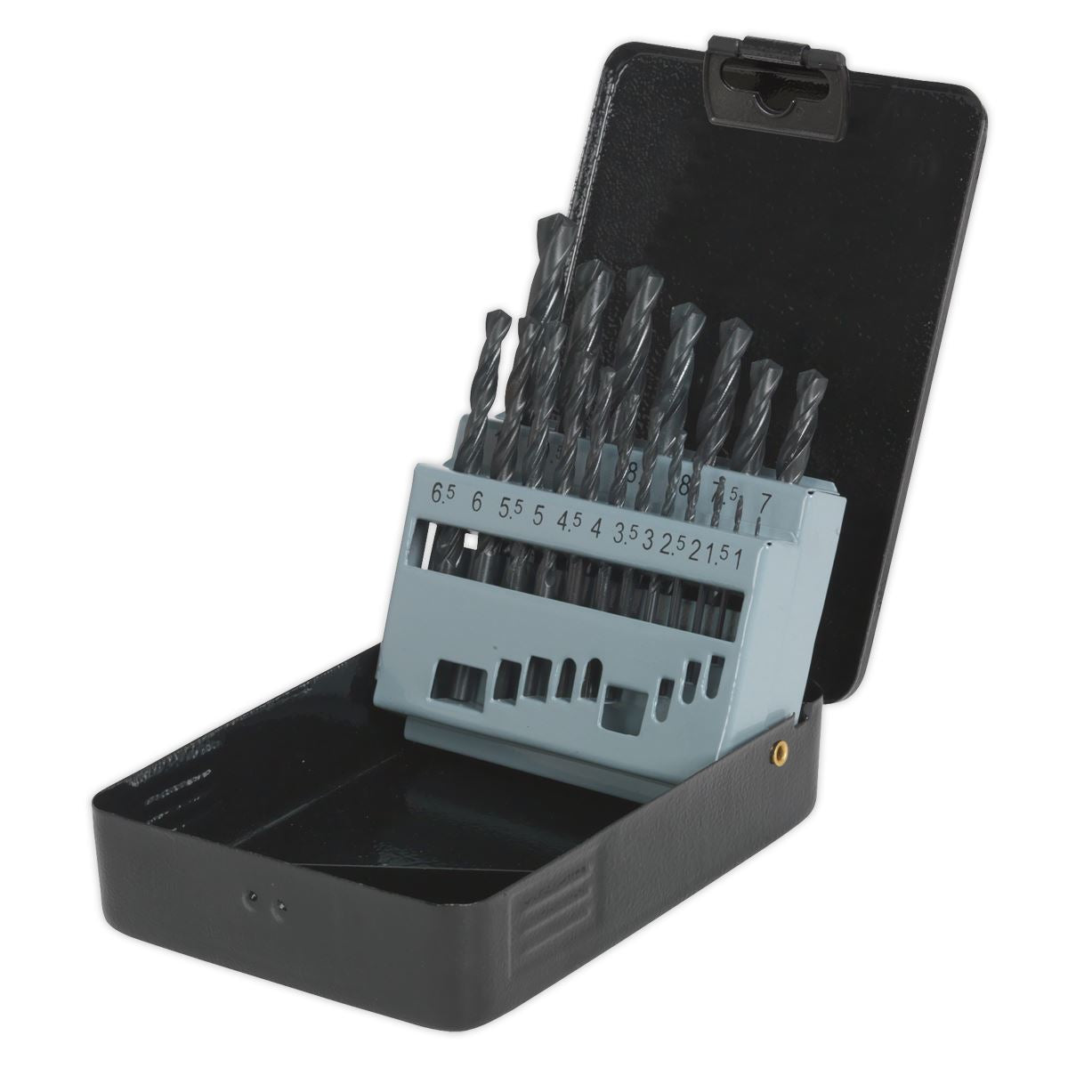 Sealey HSS Roll Forged Drill Bit Set 19pc �1-10mm DBS19RF