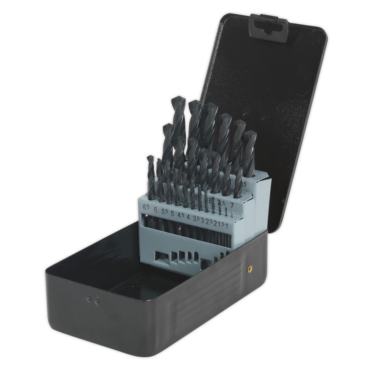 Sealey HSS Roll Forged Drill Bit Set 25pc �1-13mm DBS25RF