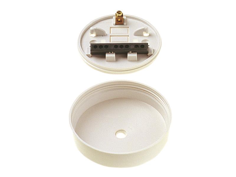 Dencon Ceiling Rose 6A White Complete With Terminals DCN1735NB