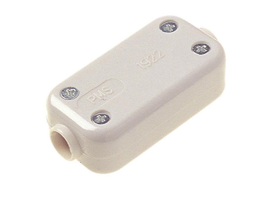 Dencon Electrical 2 Terminal Fixed Connector 5A White DCN1922NB