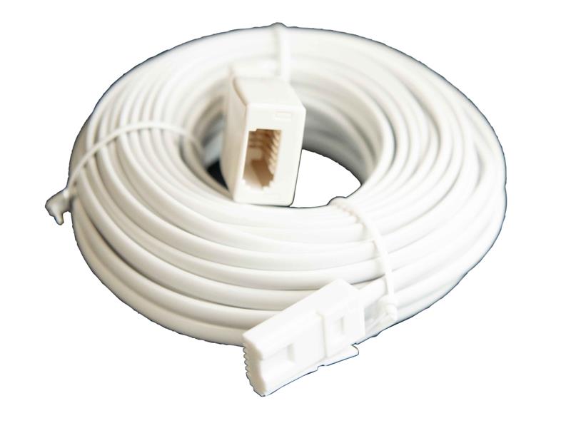 Dencon Telephone Extension Lead 10m For BT Type Sockets DCN7215