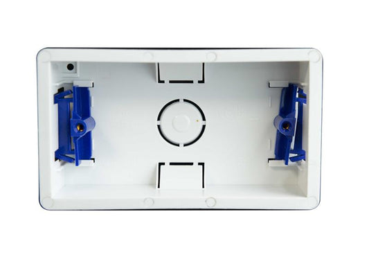 Dencon Dry Lining Box 2 Gang 36mm Adjustable With Knock Outs DCN8896NB