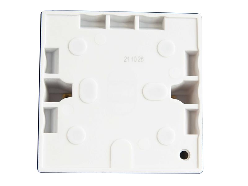 Dencon Electric Pattress Box with Earth 1 Gang 45mm DCN8901NB