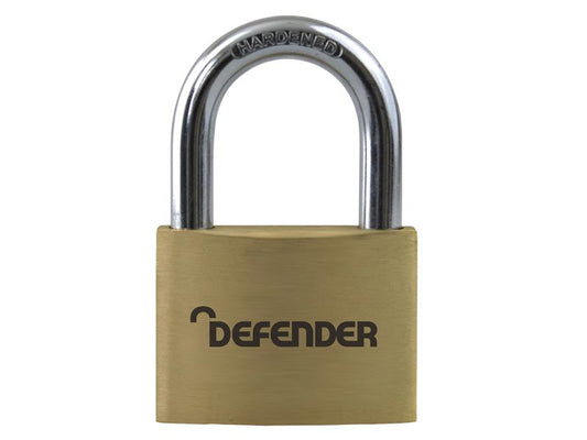 DEFENDER Brass Padlock 50mm DEFBP5