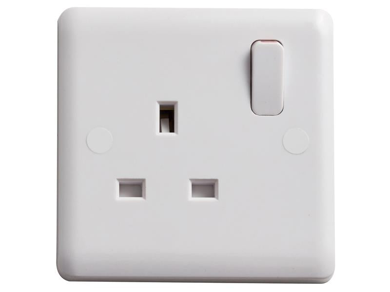 Deta Vimark Switched Socket 1-Gang 13A DETVC1207S
