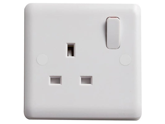 Deta Vimark Switched Socket 1-Gang 13A DETVC1207S