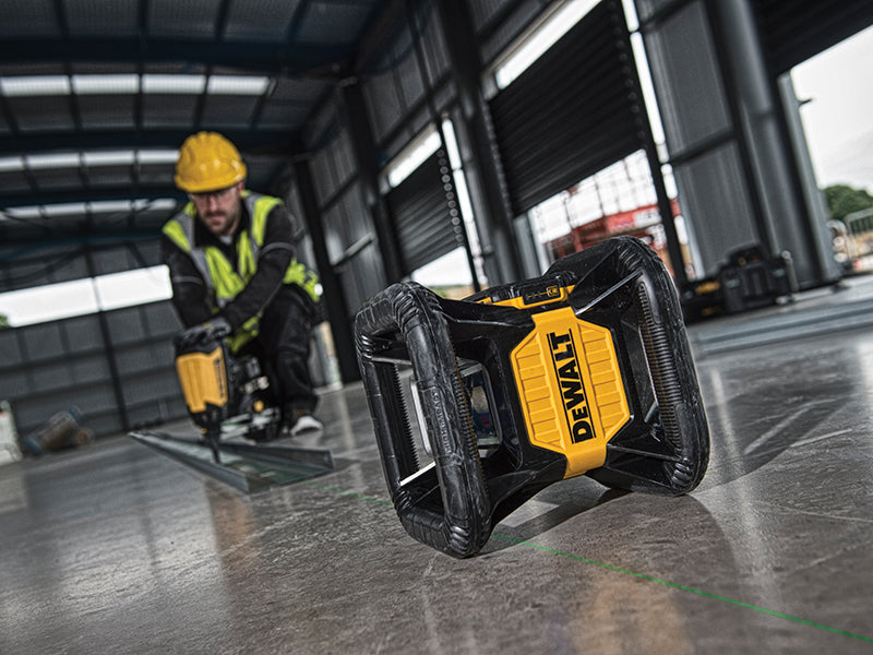 DEWALT DCE079D1G Green Rotary Laser Kit 18V 1 x 2.0Ah Li-ion DEW079D1G