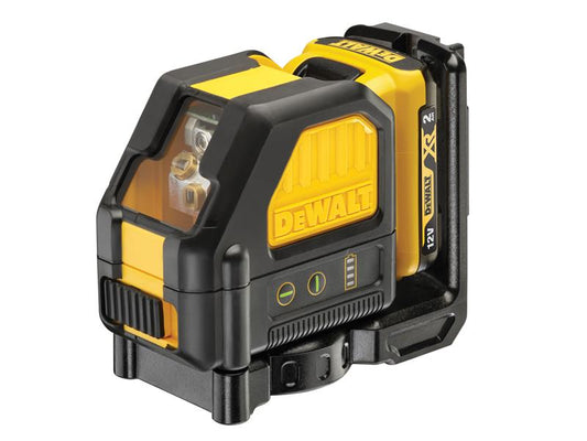 DEWALT DCE088D1G Self-Levelling Green Cross Line Laser 12V 1 x 2.0Ah Li-ion DEW088D1G