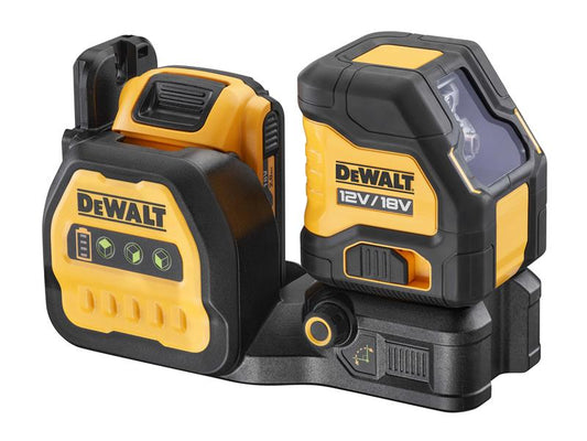 DEWALT DCE088D1G18 Self-Levelling Cross Line Green Beam Laser 12/18V 1 x 2.0Ah Li-ion DEW088D1G18D