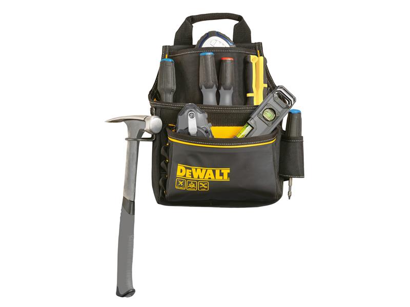 DEWALT Pro Single Pouch with Belt Various Pockets Top Carry Handle DWST40101