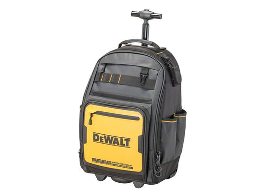 DEWALT Backpack On Wheels 46 Various Pockets Padded Shoulder Straps DWST60101