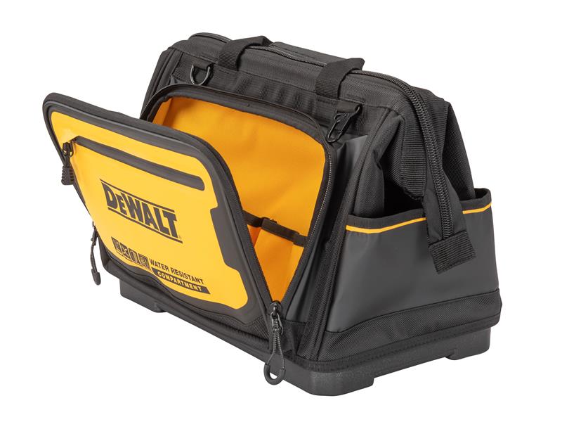 DEWALT Pro Tool Bag 16in 19 Pockets Padded Shoulder Strap DWST60103