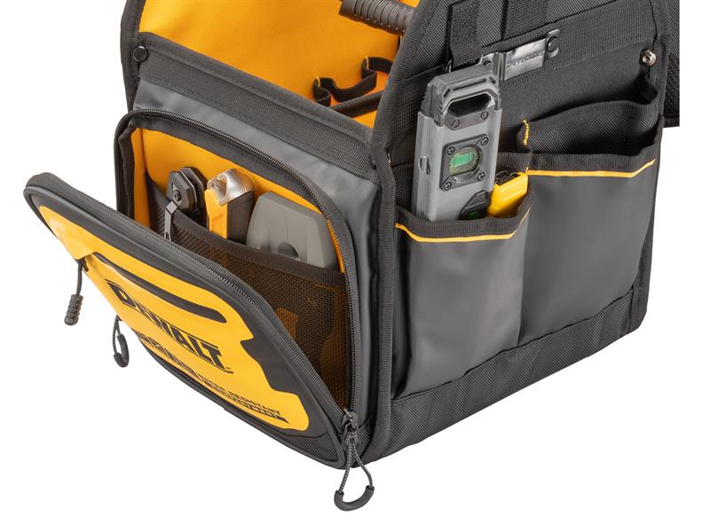 DEWALT Pro Electrician's Tote 34 Pockets Padded Shoulder Strap DWST60105