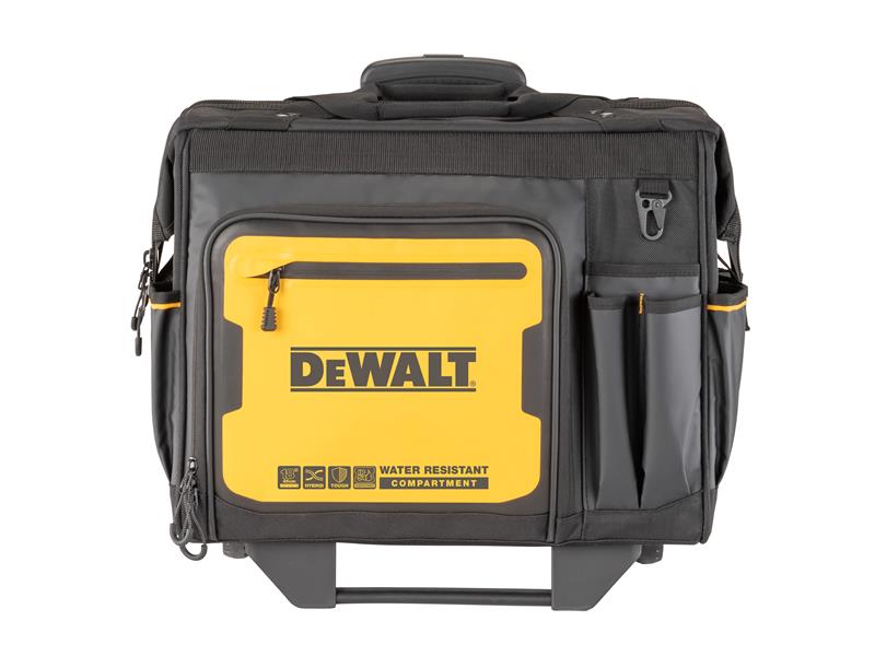 DEWALT Pro Rolling Tool Bag 27 Pockets And Compartments Heavy Duty DWST60107