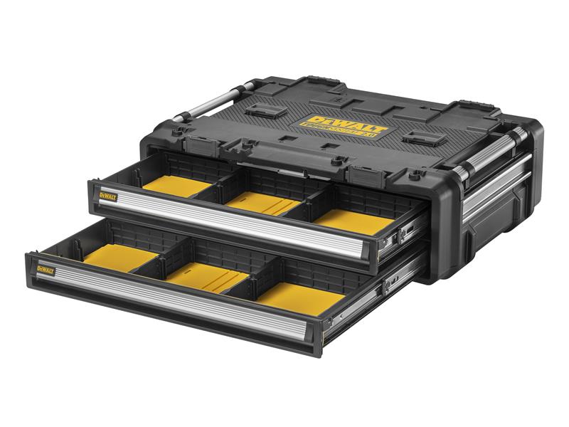 DEWALT TOUGHSYSTEM 2.0 DXL Shallow Drawer Unit Size 645 x 470 x 60mm DEW185201
