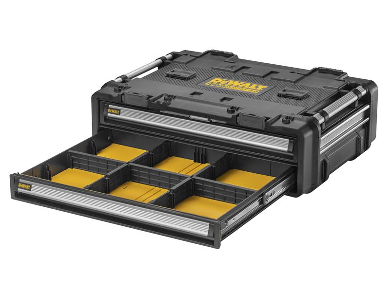 DEWALT TOUGHSYSTEM 2.0 DXL Shallow Drawer Unit Size 645 x 470 x 60mm DEW185201