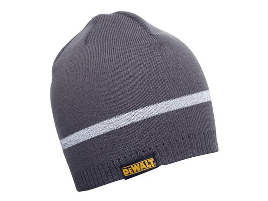 DEWALT Knitted Beanie Hat - Grey DEWBEANG