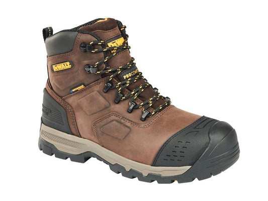 DEWALT Bulldozer Pro-Comfort Safety Boots Brown UK 6 EUR 39 DEWBULLBR6