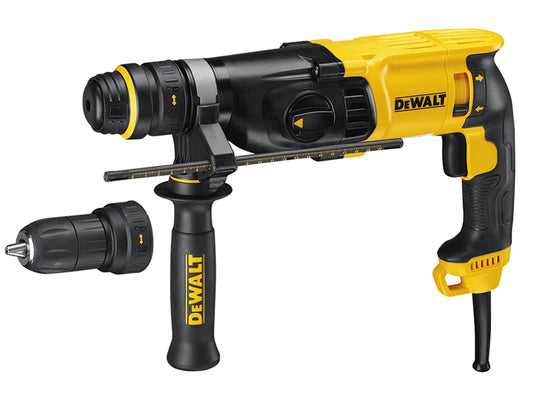 DEWALT D25134K SDS Plus 3 Mode QCC Hammer Drill 800W 240V DEWD25134K