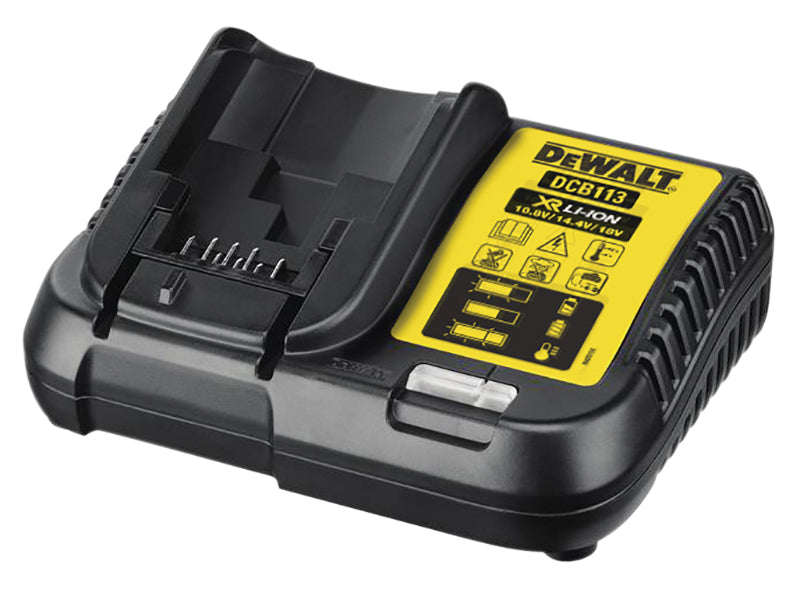 DEWALT DCB113 XR Multi-Voltage Charger 10.8-18V Li-ion DEWDCB113
