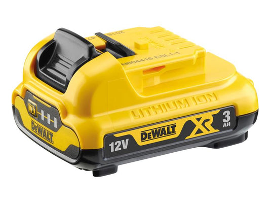 DEWALT DCB124 XR Slide Battery Pack 12V 3.0Ah Li-ion DEWDCB124