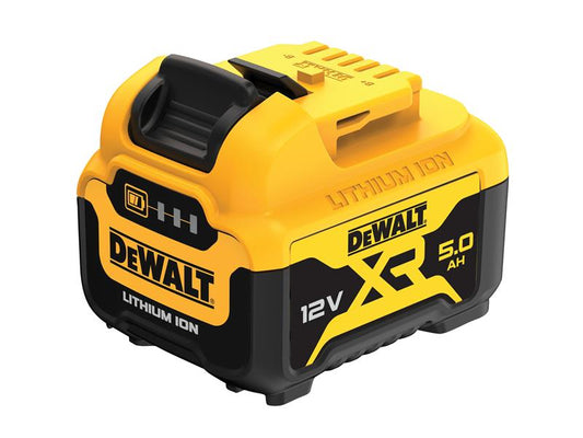 DEWALT DCB126 XR Slide Battery Pack 12V 5.0Ah Li-ion DEWDCB126