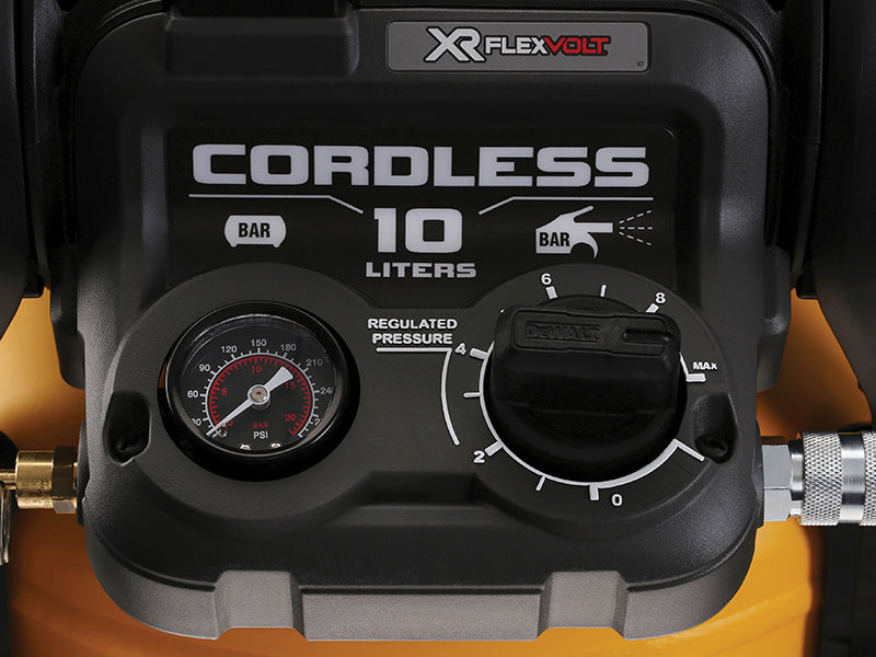 DEWALT DCC1054T2 XR FlexVolt Compressor 54V 2 x 2.0Ah Li-ion DEWDCC1054T2