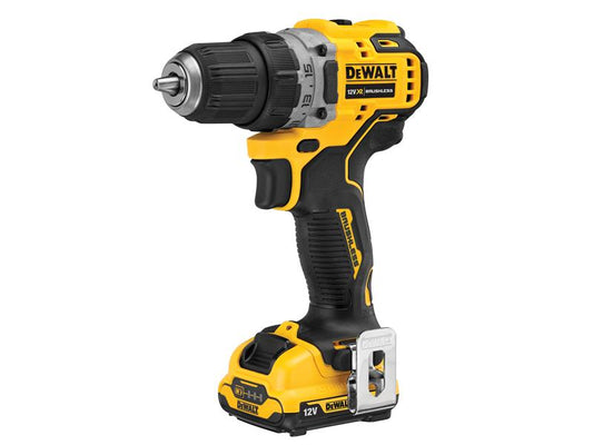 DEWALT DCD701D2 XR Brushless Sub-Compact Drill Driver 12V 2 x 2.0Ah Li-ion DEWDCD701D2