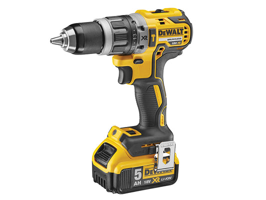 DEWALT DCD796P1 XR Brushless Combi Drill 18V 1 x 5.0Ah Li-ion DEWDCD796P1