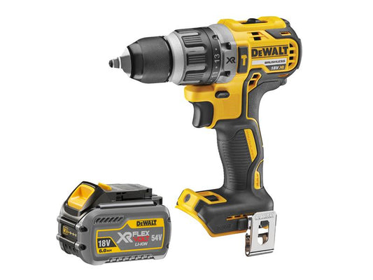 DEWALT DCD796T1T Brushless Combi Drill 18V 1 x 6.0/2.0Ah FlexVolt Li-ion DEWDCD796T1T
