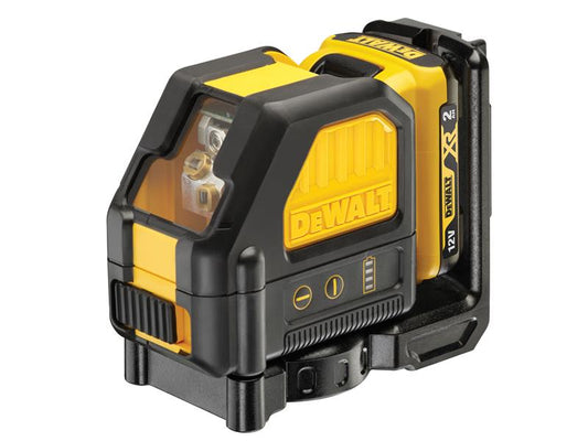 DEWALT Self Levelling Red Cross Line Laser 12V 1 x 2.0Ah Li-ion DCE088D1R
