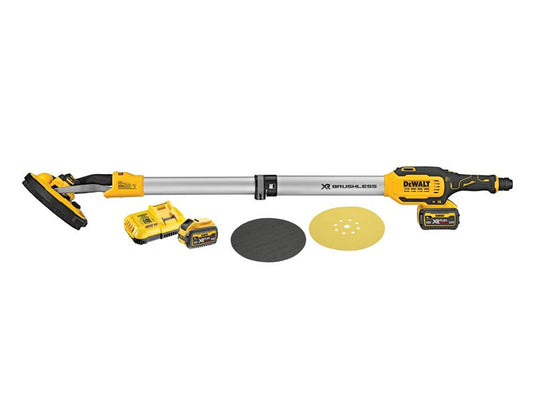 DEWALT DCE800T2 XR Telescopic Drywall Sander 18V 1 x 6.0/2.0Ah FlexVolt Li-ion DEWDCE800T2