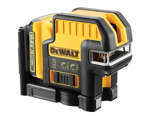 DEWALT DCE0825D1G 5 Spot Cross Line Laser Green 12V 1 x 2.0Ah Li-ion DEWDCE825D1G