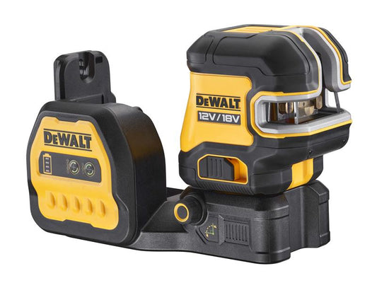 DEWALT DCE825NG18 Spot & Cross Green Laser 12/18V Bare Unit DEWDCE825G18