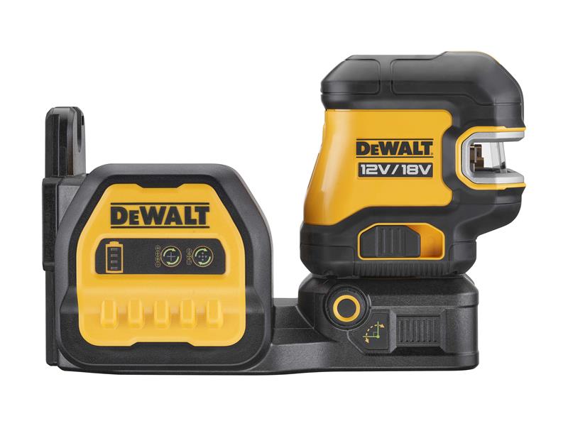 DEWALT DCE825NG18 Spot & Cross Green Laser 12/18V Bare Unit DEWDCE825G18