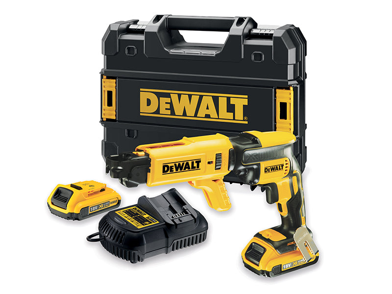 DEWALT DCF620D2K Brushless Collated Drywall Screwdriver 18V 2 x 2.0Ah Li-ion DEWDCF620D2K