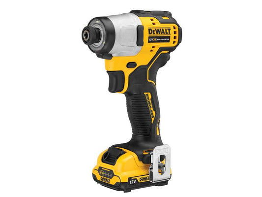 DEWALT DCF801D2 XR Brushless Sub-Compact Impact Driver 12V 2 x 2.0Ah Li-ion DEWDCF801D2