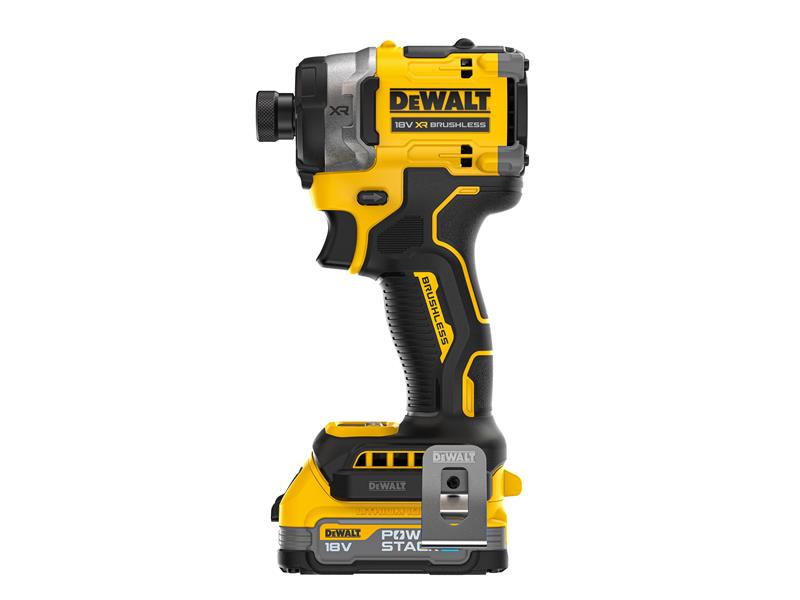 DEWALT XR BL Impact Driver 18V 2 x 1.7Ah POWERSTACK Li-ion DCF860 E2T