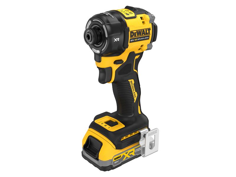 DEWALT Hyrdralic Impact Driver 18V 2 x 1.7Ah POWERSTACK Li-ion DEWDCF870E2T