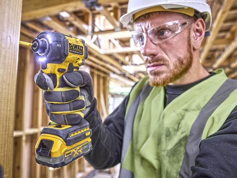 DEWALT Hyrdralic Impact Driver 18V 2 x 1.7Ah POWERSTACK Li-ion DEWDCF870E2T