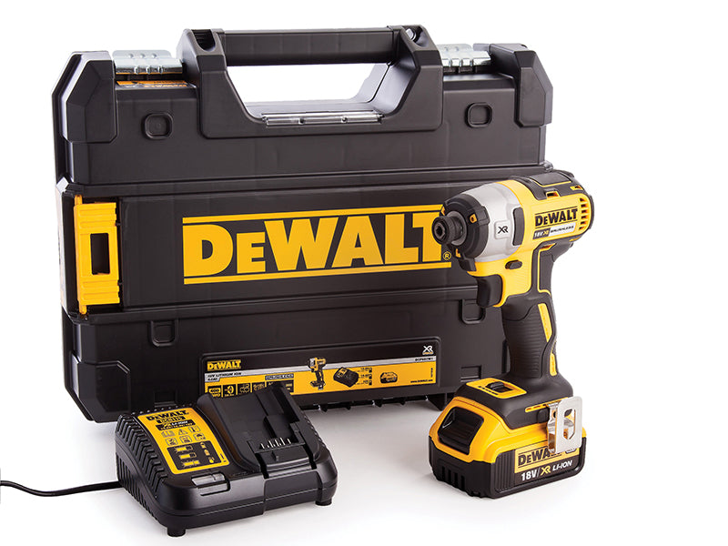 DEWALT DCF887M1 XR Impact Driver 18V 1 x 4.0Ah Li-ion DEWDCF887M1