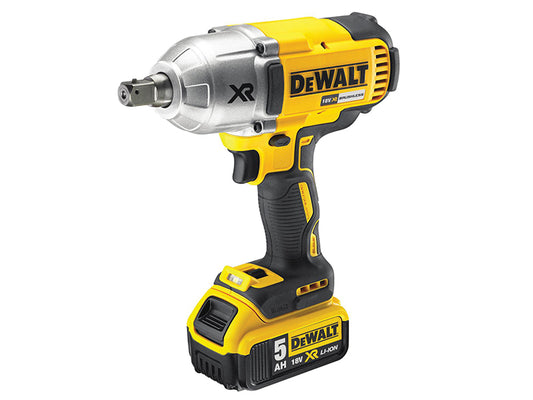 DEWALT DCF899P2 XR 1/2in Brushless High Torque Impact Wrench 18V 2 x 5.0Ah Li-ion DEWDCF899P2