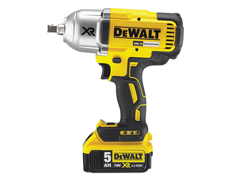 DEWALT DCF899P2 XR 1/2in Brushless High Torque Impact Wrench 18V 2 x 5.0Ah Li-ion DEWDCF899P2