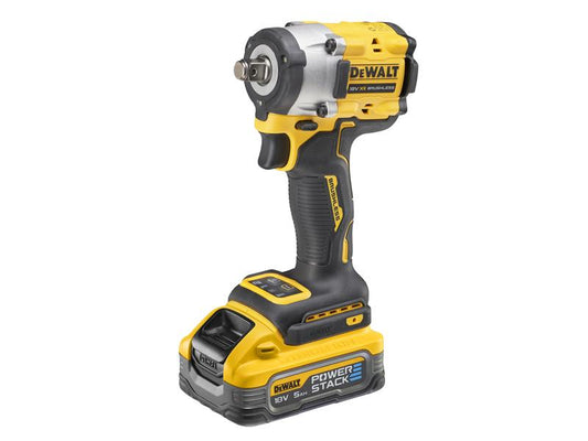 DEWALT DCF921H2T XR BL 1/2in Impact Wrench 18V 2 x 5.0Ah POWERSTACK™ Li-ion DEWDCF921H2T