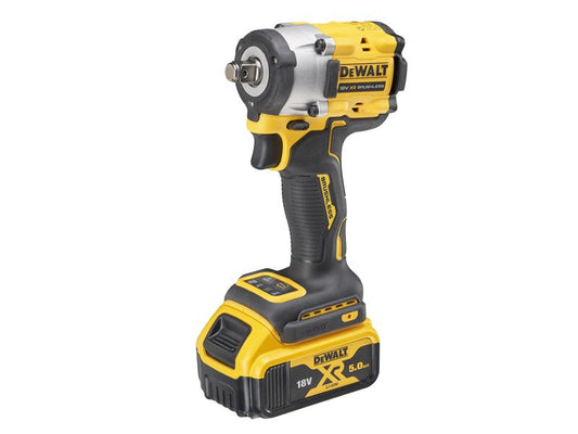 DEWALT DCF921P2T XR BL 1/2in Impact Wrench 18V 2 x 5.0Ah Li-ion DEWDCF921P2T
