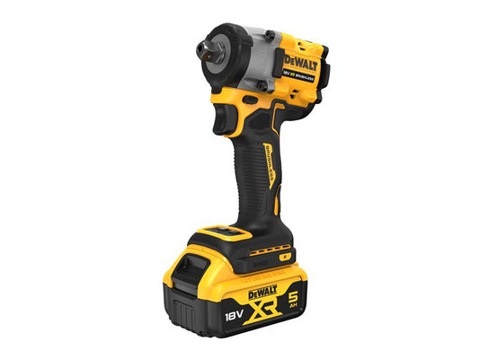 DEWALT DCF922P2T XR BL 1/2in Impact Wrench 18V 2 x 5.0Ah Li-ion DEWDCF922P2T
