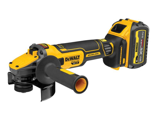 DEWALT DCG409T1 XR Advantage Grinder 125mm 18V 1 x FlexVolt 6.0Ah Li-ion DEWDCG409T1